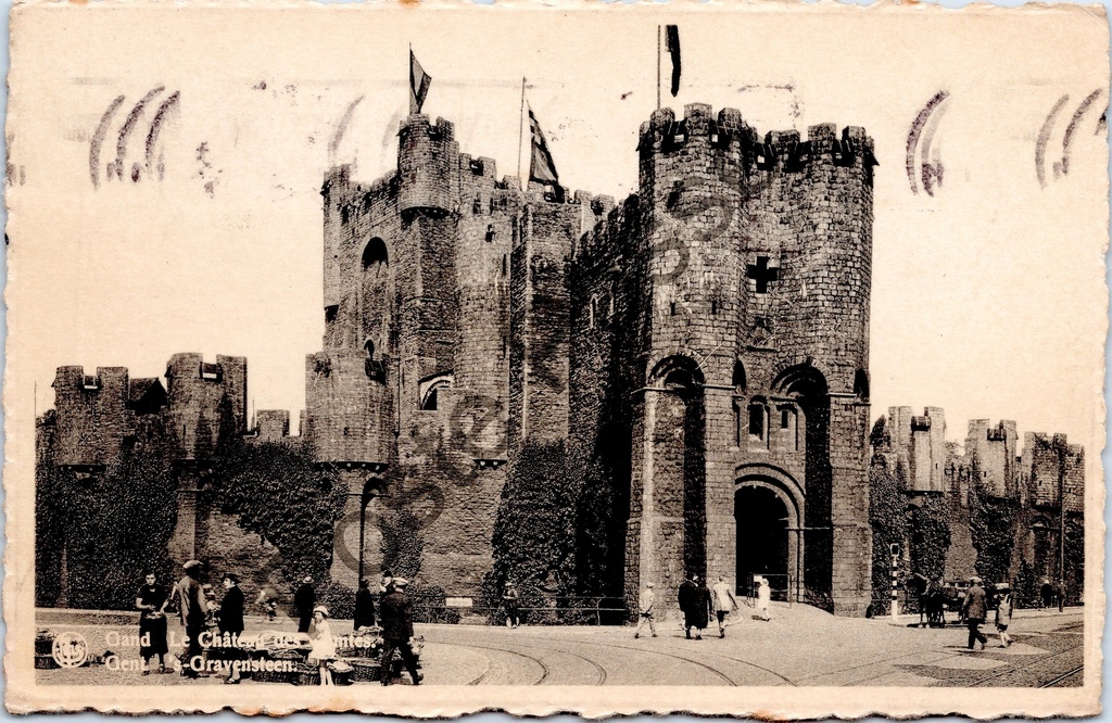 Gent - "Le Château des Comtes / 's-Gravensteen" - Het Gravensteen kasteel