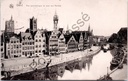 Gent - "Vue panoramique du quai aux Herbes" - Panoramisch zicht op de Graslei