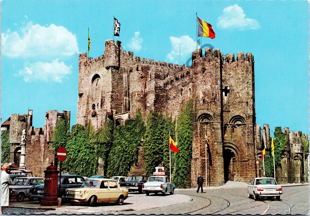 [Gent0314] Gent - "Graven Kasteel" - Het Gravensteen, middeleeuws burchtkasteel