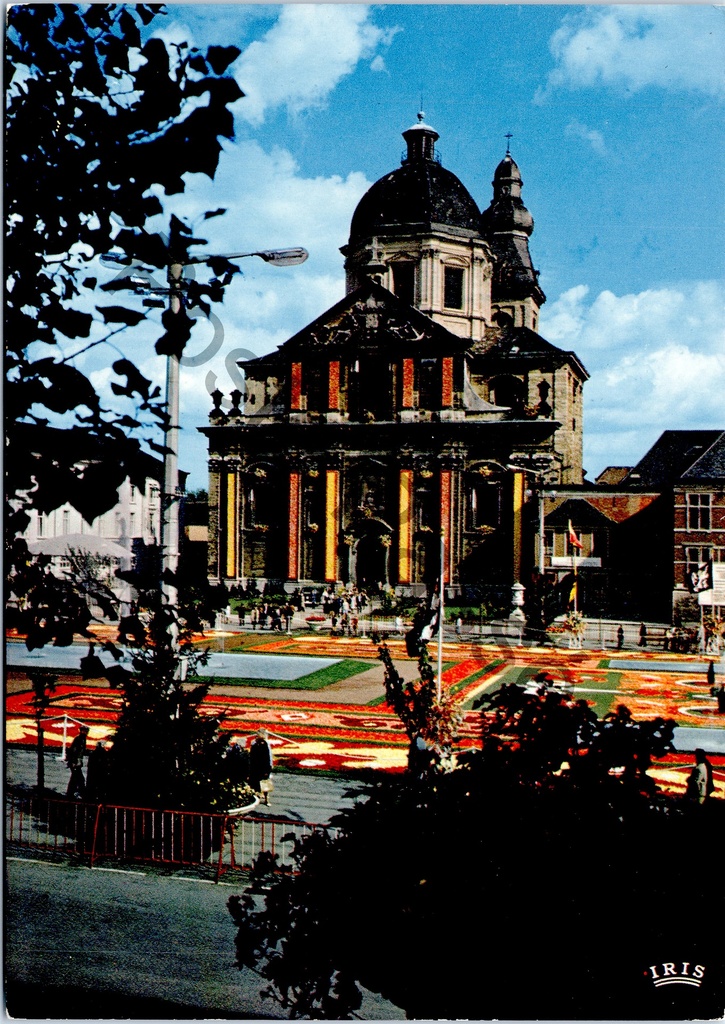 [Gent0318] Gent - "St-Pietersabdij, GENT" - Sint-Pietersabdij met bloementapijt