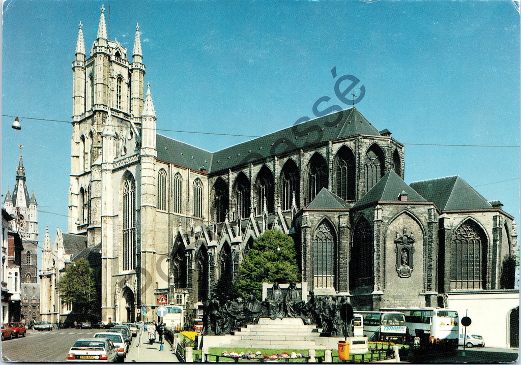 [Gent0332] Gent - "SINT-BAAFSKATHEDRAAL - GENT" - Gotische kathedraal uit de 14e-16e eeuw