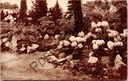 Gent - "Gentsche Floraliën 1938" - Bloementuin met rododendrons tijdens de Gentse Floraliën 1938