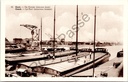 Gent - "De Haven (nieuwe kom)" - Zicht op de nieuwe havenkom met binnenvaartschepen en kranen