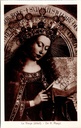 Gent - "La Vierge (détail). - De H. Maagd." - Detail van de Heilige Maagd uit het Lam Gods (Van Eyck)