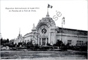 Gent - "Exposition Internationale de Gand 1913 - Le Pavillon de la Ville de Paris" - Paviljoen van de Stad Parijs op de Internationale Tentoonstelling van Gent 1913