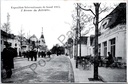 Gent - "Exposition Internationale de Gand 1913 - L'Avenue du Belvédère" - Internationale Tentoonstelling van Gent 1913, de Belvedèrelaan