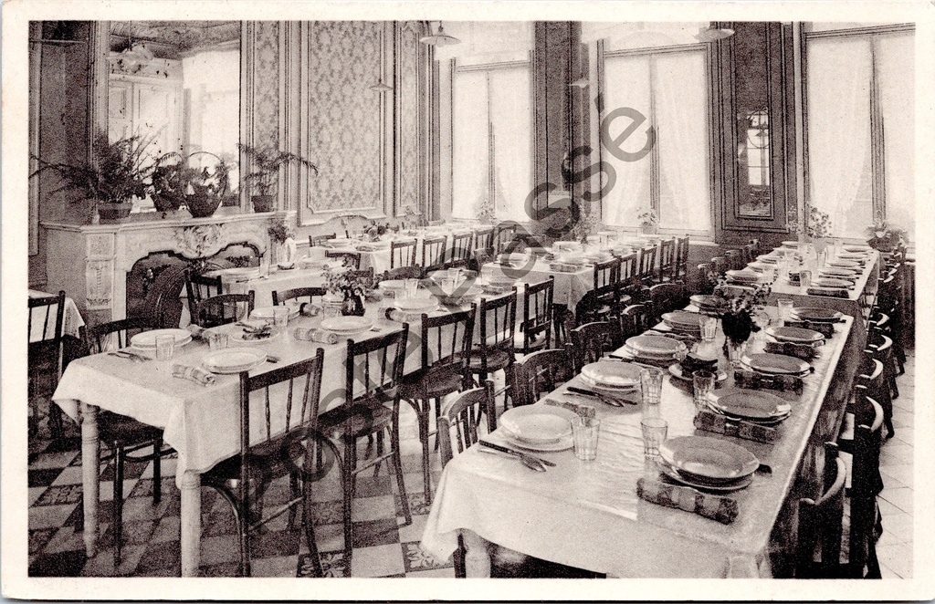 [Gent0536] Gent - "Réfectoire - Eetzaal" - Eetzaal van het Officieel Middelbaar Pensionaat