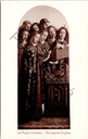 Gent - "Les Anges chanteurs - De zingende Engelen" - De Zingende Engelen, detail van het Lam Gods (Van Eyck)