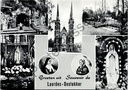 Oostakker - "Groeten uit Souvenir de Lourdes-Oostakker" - Meerzichtkaart bedevaartsoord Lourdes van Oostakker