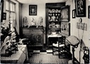 Sint-Amandsberg - "Groot Begijnhof. St-Amandsberg (bij Gent). Museum - Begijntjeskamer." - Interieur begijntjeskamer in het museum van het Groot Begijnhof