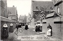 Gent - "St-Amandsberg, Gent — Beggijnhof — Kruisstraat" - Begijnhof Kruisstraat met begijnen