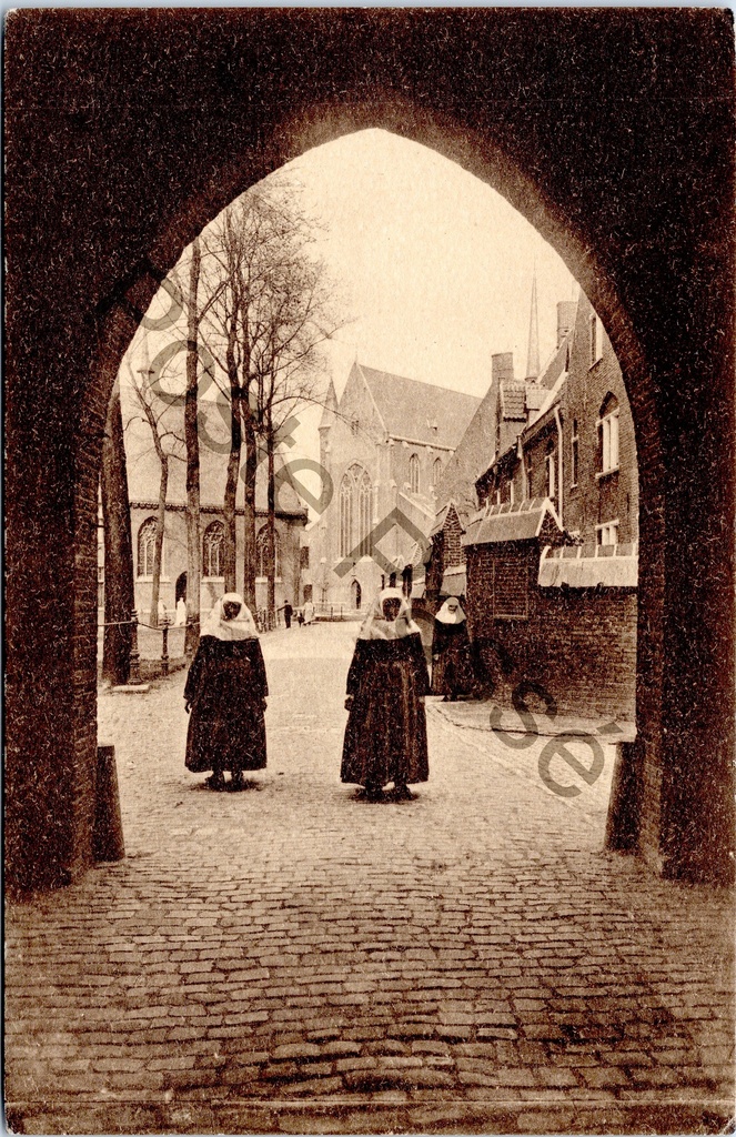 [sint amansdsbreg0206] Sint-Amandsberg - "Zicht in 't Begijnhof" - Zicht in het Begijnhof
