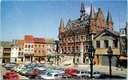 Geraardsbergen - "L'Hôtel de Ville de Geraardsbergen" - Stadhuis met gotische De Marbol-fontein