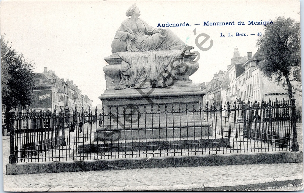 [Oudenaarde0258] Oudenaarde - "Monument du Mexique" - Mexico Monument