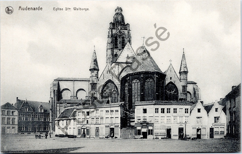 [Oudenaarde0246] Oudenaarde - "Eglise Ste. Walburge" - Sint-Walburgakerk