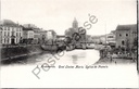 Oudenaarde - "Quai Louise Marie. Eglise de Pamele." - Kaai Louise Marie met Onze-Lieve-Vrouw van Pamelekerk