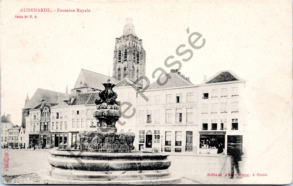 [Oudenaarde0226] Oudenaarde - "Fontaine Royale" - Koninklijke Fontein op de Grote Markt