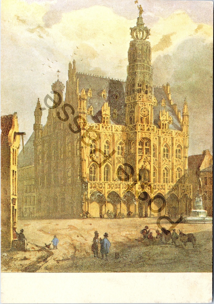 [Oudenaarde0188] Oudenaarde - "Het Stadhuis / L'Hôtel de Ville" - Stadhuis van Oudenaarde