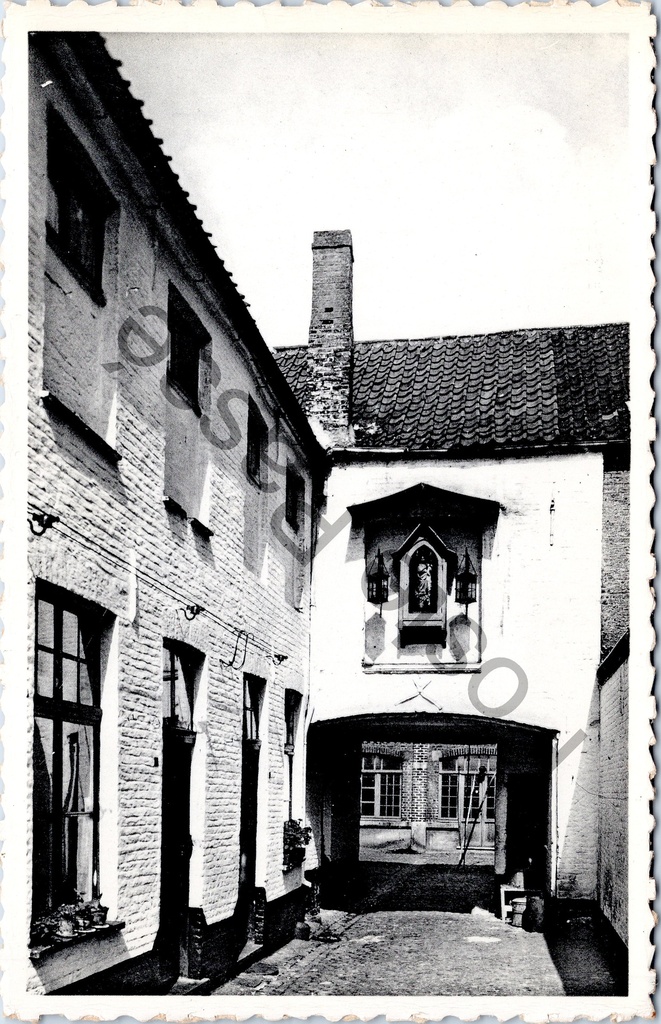 [Oudenaarde0176] Oudenaarde - "Koepkop" - Historisch binnenpleintje Koepkop
