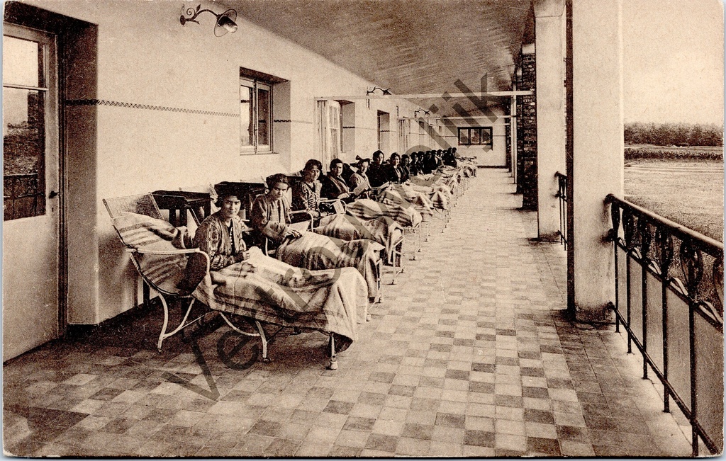 [Ronse0200] Ronse - "De luchtkuurgalerij" - Luchtkuurgalerij van het Provinciaal Sanatorium Hynsdaele