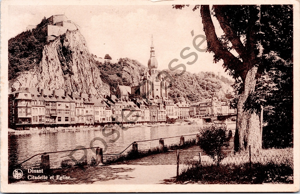 Dinant - "Citadelle et Eglise" - Citadel en Kerk