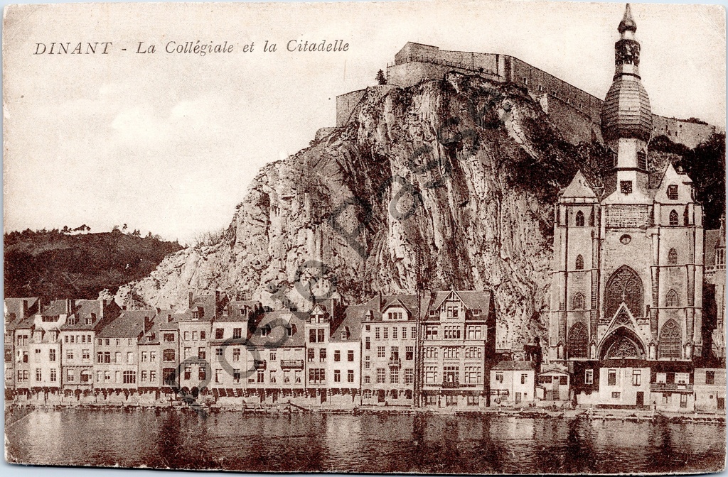 Dinant - "La Collégiale et la Citadelle" - Collegiale en Citadel