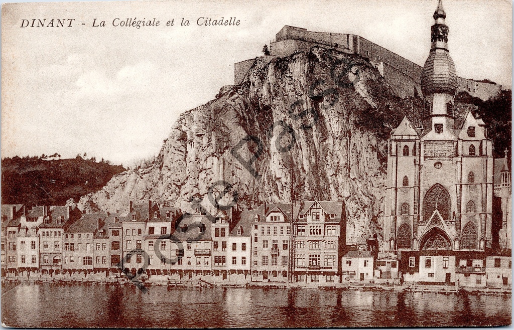 Dinant - "La Collégiale et la Citadelle" - Collegiale kerk en Citadel