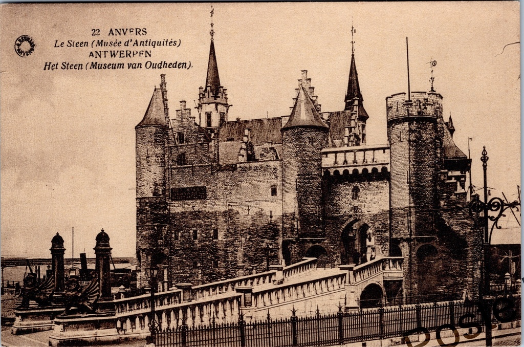 [Antwerpen24] Antwerpen - "Het Steen (Museum van Oudheden)" - Middeleeuws kasteel aan de Schelde