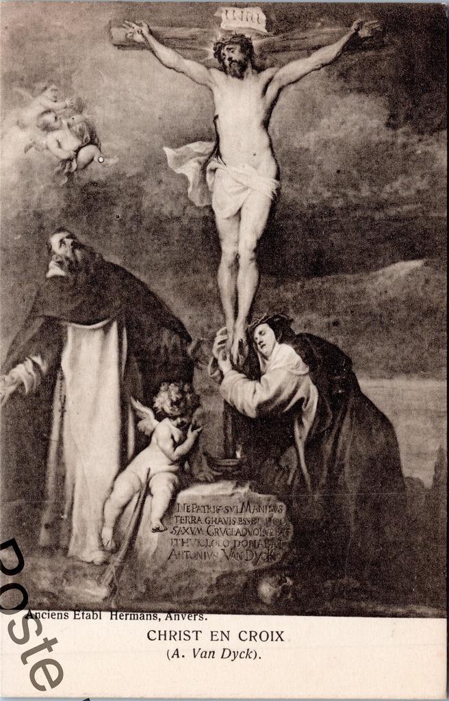 [Antwerpen20] Antwerpen - "Christ en Croix" - Christus aan het Kruis, schilderij van Anthony van Dyck