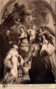 Antwerpen - "La Sainte Vierge nourrisant de son lait les différents ordres religieux" - Schilderij van E. De Grayer, Koninklijk Museum Antwerpen