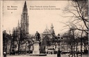 Antwerpen - "Place Verte et statue Rubens / Groenplaats en Rubens standbeeld" - Groenplaats met Rubenstandbeeld