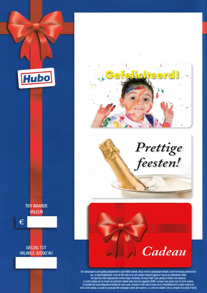 Cadeaubon Hubo (€10)