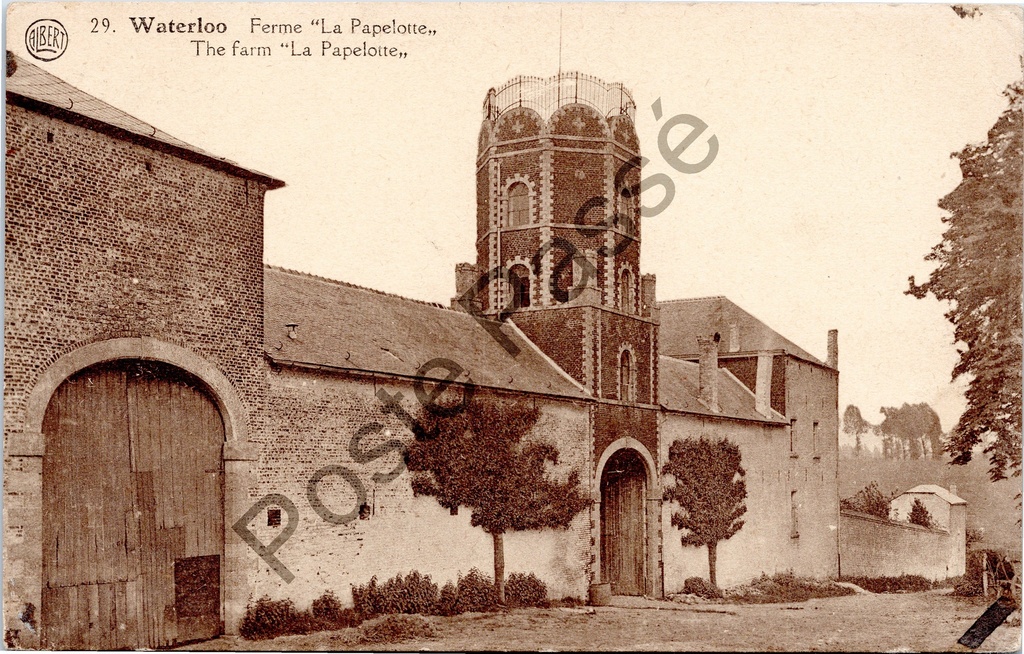 Waterloo - "Ferme «La Papelotte»" - Historische boerderij La Papelotte