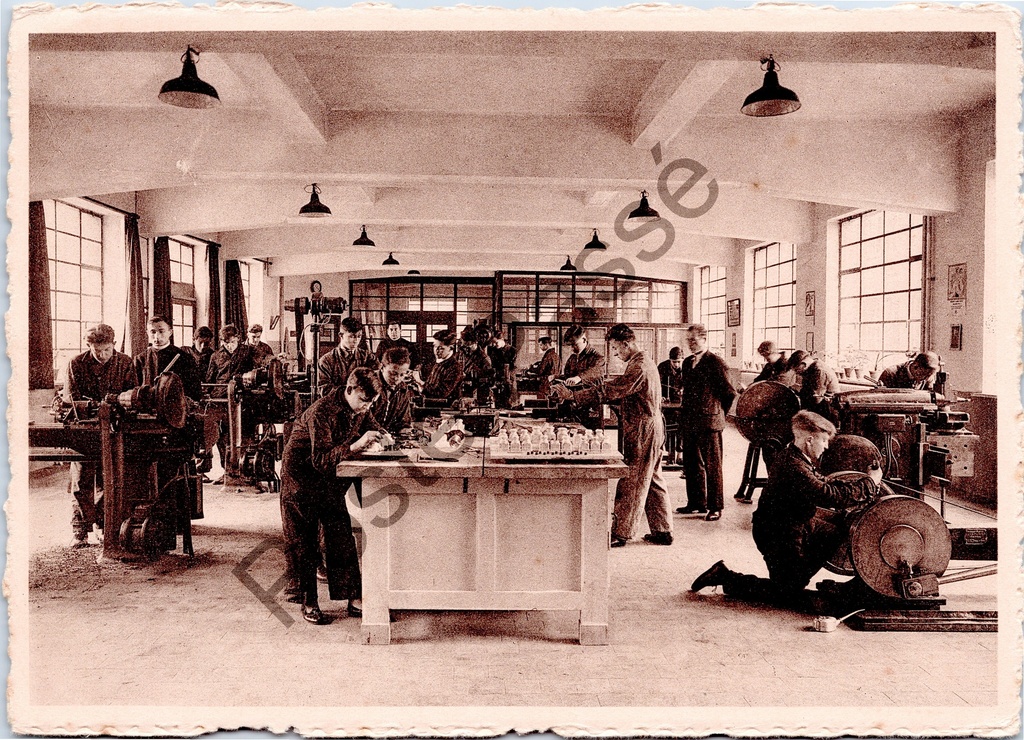 [Varia0194] Oostakker - "Vakschool : Paswerkerij" - Vakschool Paswerkerij van de Broeders van O.-L.-V. van Lourdes