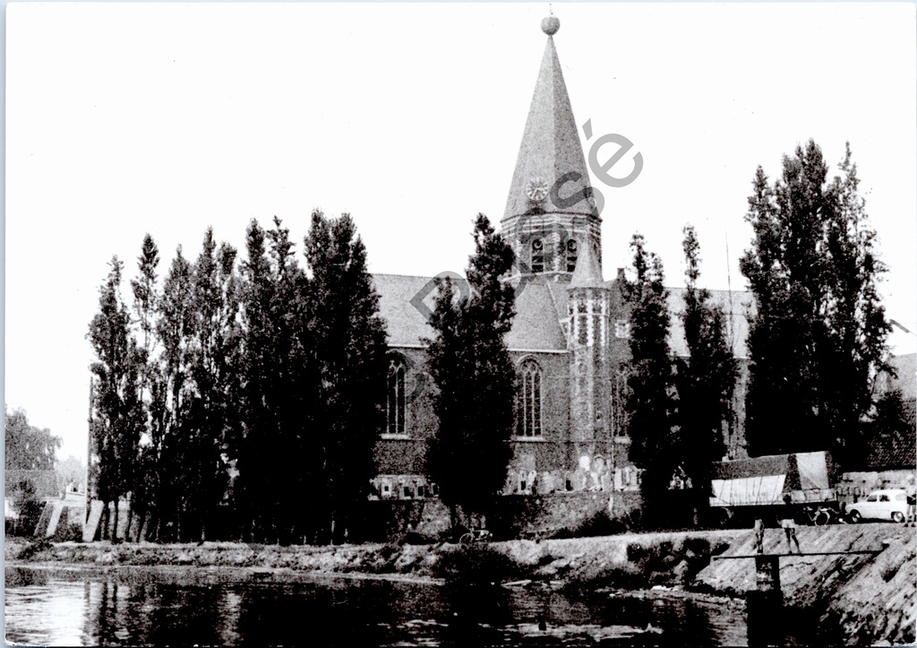 [Deinze1 (54)] Landegem - "Kerk binnenzicht" - Kerk van Landegem