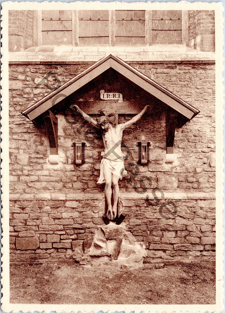 [Deinze1 (50)] Knesselare - "Sint-Medarduskerk" - Kruisbeeld aan de Sint-Medarduskerk