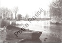 Kieldrecht - "Kleine Weel" - Winterlandschap met roeiboot op bevroren plas