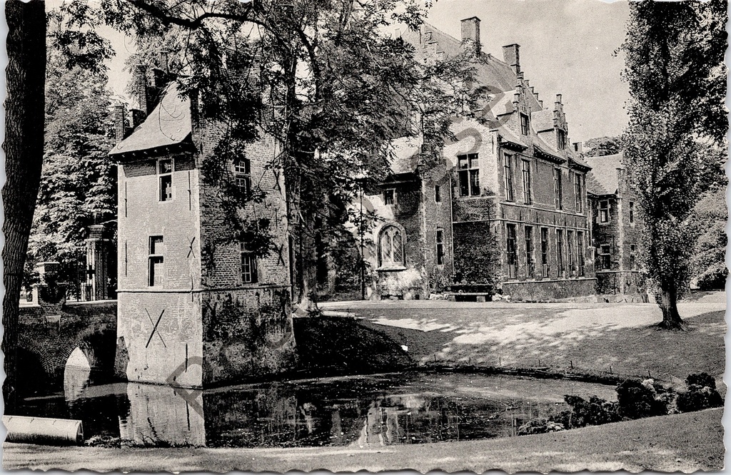 Sint-Niklaas - "Kasteel Stadspark" - Kasteel in het stadspark met gracht