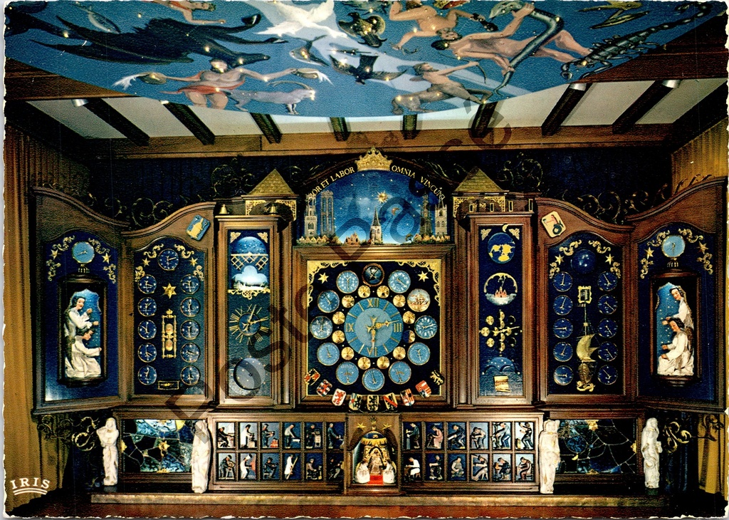 Sint-Niklaas - "Astronomisch Kunstwerk De Heirmanklok" - Astronomische klok in Kasteel Walburg