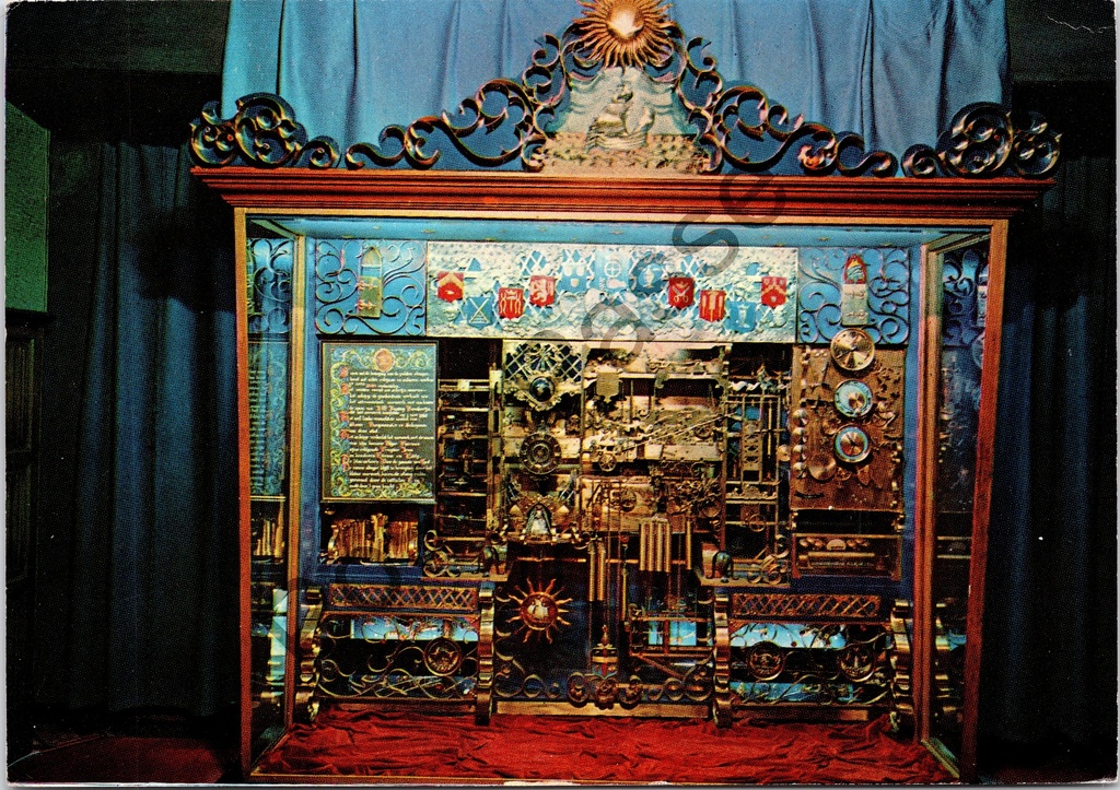 Sint-Niklaas - "De Heirmanklok" - Astronomisch kunstwerk, het mechanisme, Kasteel Walburg