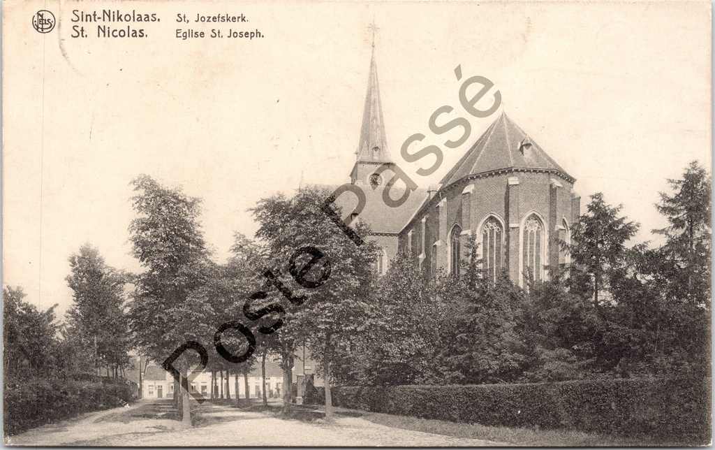 [Sint-Niklaas0352.jpg] Sint-Niklaas - "St. Jozefskerk" - Zicht op de Sint-Jozefskerk