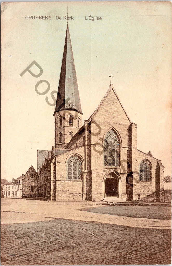 [Sint-Niklaas0354.jpg] Kruibeke - "De Kerk - L'Eglise" - Zicht op de kerk