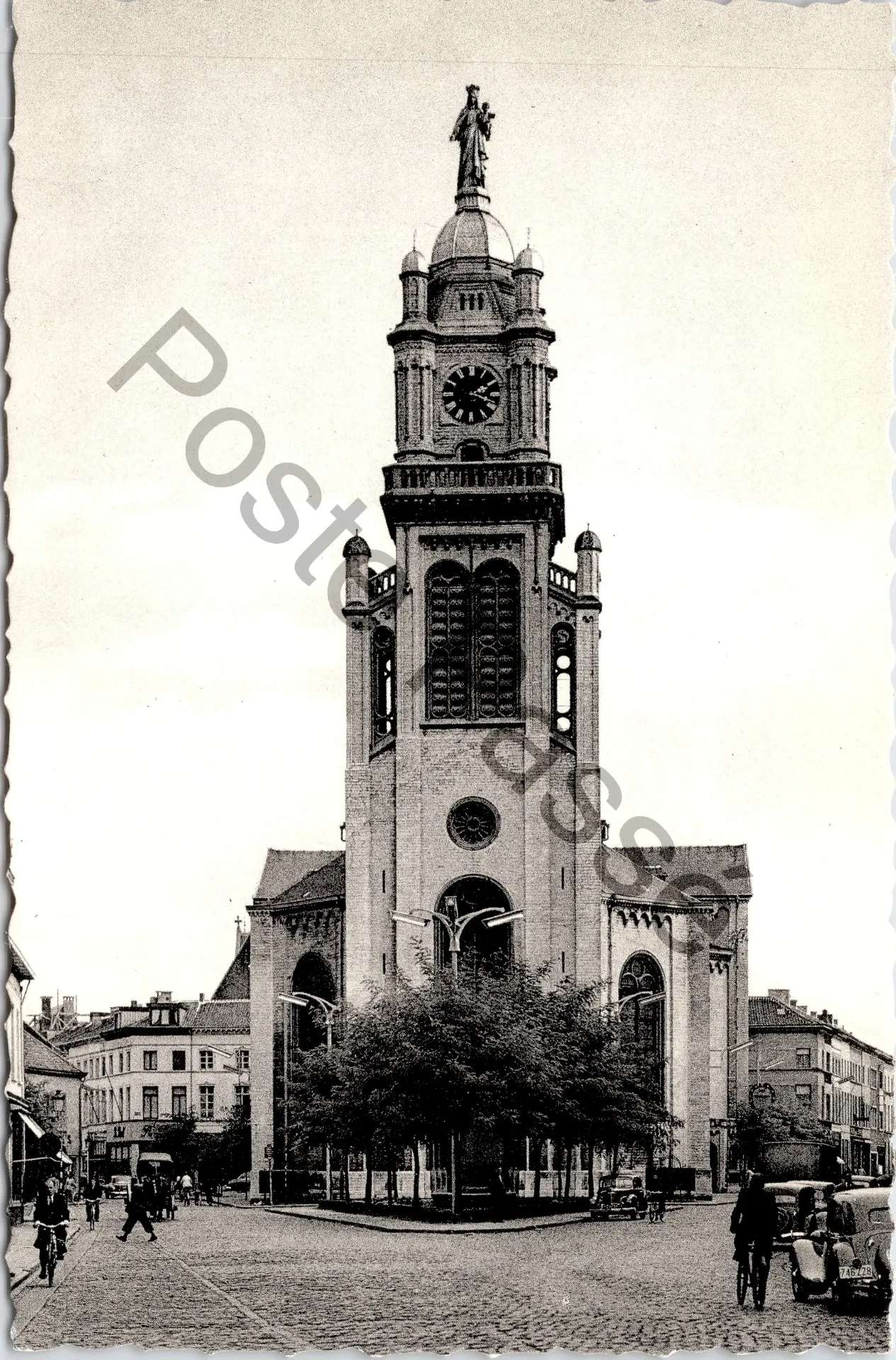 [Sint-Niklaas0359.jpg] Sint-Niklaas - "O.-L.-Vr. Kerk." - Onze-Lieve-Vrouwkerk op de Grote Markt
