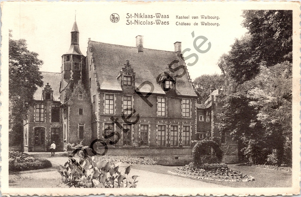 [Sint-Niklaas0362.jpg] Sint-Niklaas - "Kasteel van Walbourg / Château de Walbourg" - Zicht op het kasteel van Walbourg