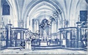 Zwalm - "Koor en Kruisbeuken der Kerk" - Interieur van de kerk van Roosebeke-aan-Zwalm