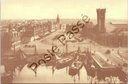 Oostende - "Ernest Feysplaats" - Panoramisch zicht op het Ernest Feysplein met haven en zeilschepen
