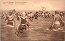 Oostende - "Groupe de baigneurs" - Groep badgasten in de zee