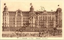 Oostende - "La Plage" - Het strand met hotelgevel