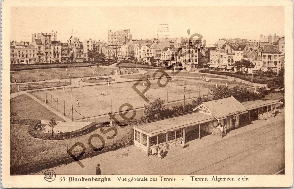 [Blankenberge0526.jpg] Blankenberge - "Vue générale des Tennis" - Algemeen zicht op de tennisvelden