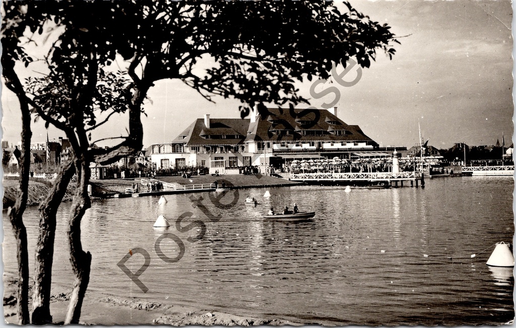 Knokke-Heist - "KNOKKE. ALBERT-PLAGE. LA RESERVE" - Restaurant/paviljoen La Réserve aan het water